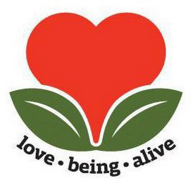 LOVE · BEING · ALIVE logo