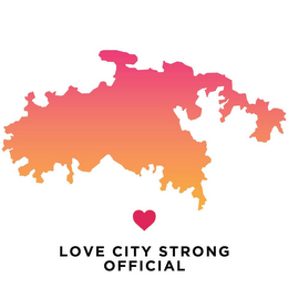 LOVE CITY STRONG OFFICIAL logo