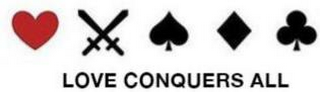 LOVE CONQUERS ALL logo