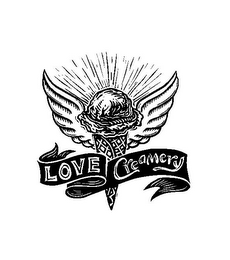 LOVE CREAMERY logo