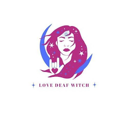 LOVE DEAF WITCH logo