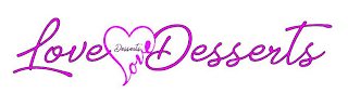 LOVE DESSERTS LOVE DESSERTS logo