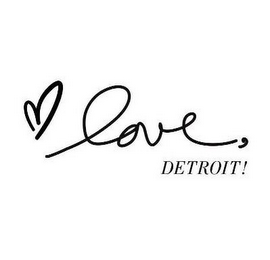 LOVE, DETROIT! logo