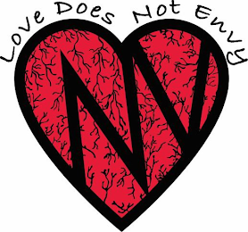 LOVE DOES NOT ENVY NV logo