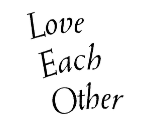 LOVE EACH OTHER logo
