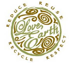 LOVE, EARTH REDUCE REUSE RECYCLE RESPECT logo