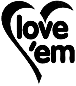 LOVE 'EM logo
