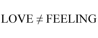 LOVE FEELING logo
