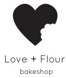 LOVE + FLOUR BAKESHOP logo