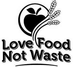 LOVE FOOD NOT WASTE logo