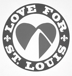 LOVE FOR ST. LOUIS logo