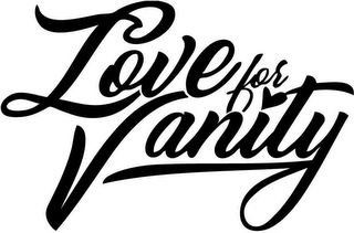 LOVE FOR VANITY logo