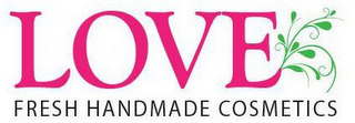 LOVE FRESH HANDMADE COSMETICS logo