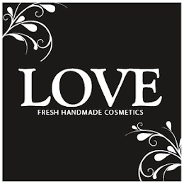 LOVE FRESH HANDMADE COSMETICS logo