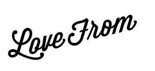 LOVE FROM logo