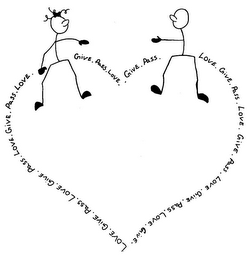 LOVE. GIVE. PASS. logo