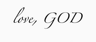 LOVE, GOD logo