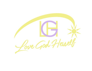 LOVE GOD HERSELF LGH logo