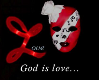 LOVE; GOD IS LOVE... logo