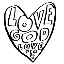 LOVE GOD LOVE PEOPLE logo