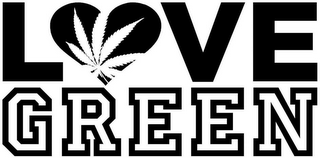 LOVE GREEN logo