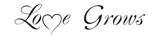 LOVE GROWS logo