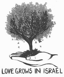 LOVE GROWS IN ISRAEL logo