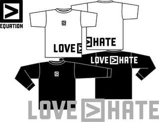 LOVE > HATE logo