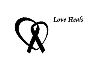 LOVE HEALS logo