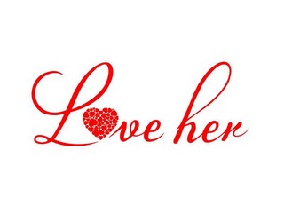 LOVE HER logo