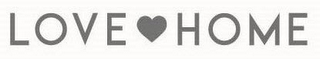 LOVE HOME logo