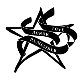 LOVE HONOR REMEMBER logo