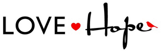 LOVE HOPE logo
