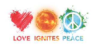 LOVE IGNITES PEACE logo