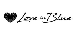 LOVE IN BLUE logo