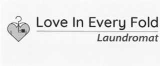 LOVE IN EVERY FOLD LAUNDROMAT logo