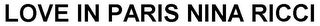 LOVE IN PARIS NINA RICCI logo