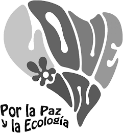 LOVE IN POR LA PAZ Y LA ECOLOGÍA logo