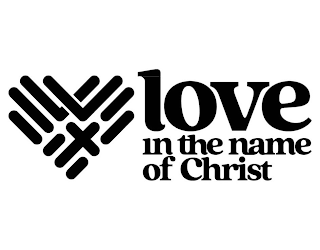 LOVE IN THE NAME OF CHRIST logo