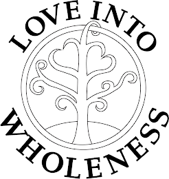 LOVE INTO WHOLENESS logo