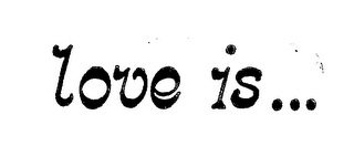 LOVE IS... logo