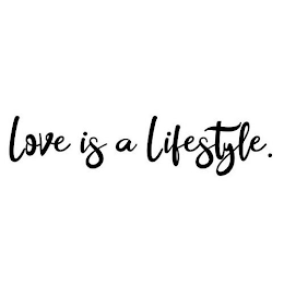 LOVE IS A LIFESTYLE. logo