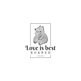 LOVE IS BEST SHARED EST 2020 logo
