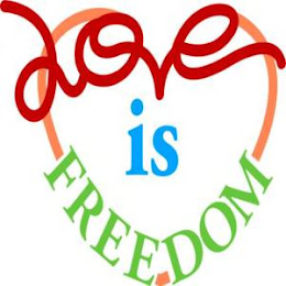 LOVE IS FREEDOM logo