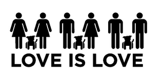 LOVE IS LOVE logo