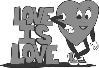 LOVE IS LOVE logo