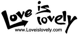 LOVE IS LOVELY WWW.LOVEISLOVELY.COM logo