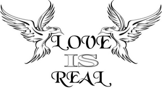 LOVE IS REAL logo