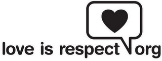 LOVE IS RESPECT ORG logo