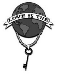 LOVE IS THE logo